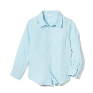 Janie and Jack Boys Linen Shirt